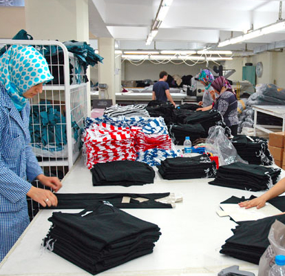 customized apparel production